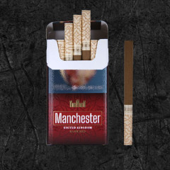 Сигареты Manchester UK Compact Dark Red (Вишня)